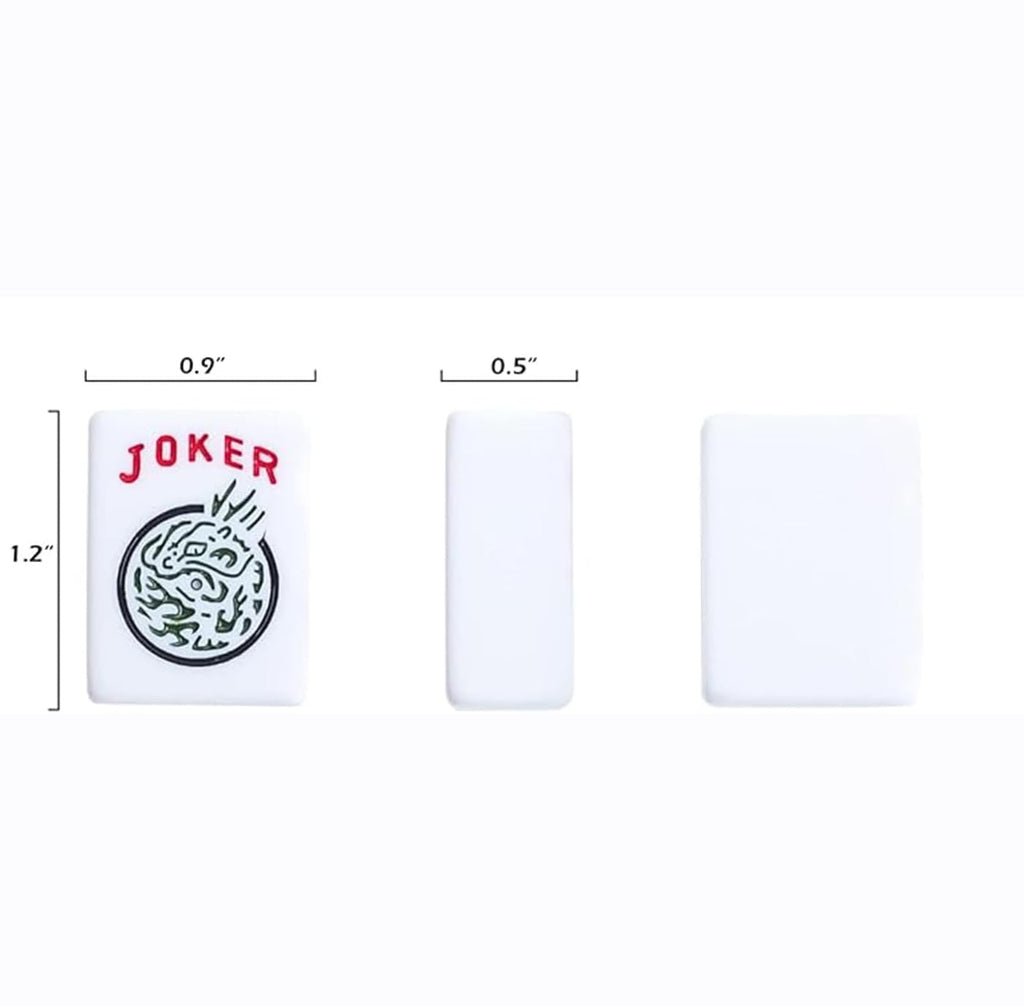 Gustaria American Mahjong Set — 166 Tiles with Carrying Bag