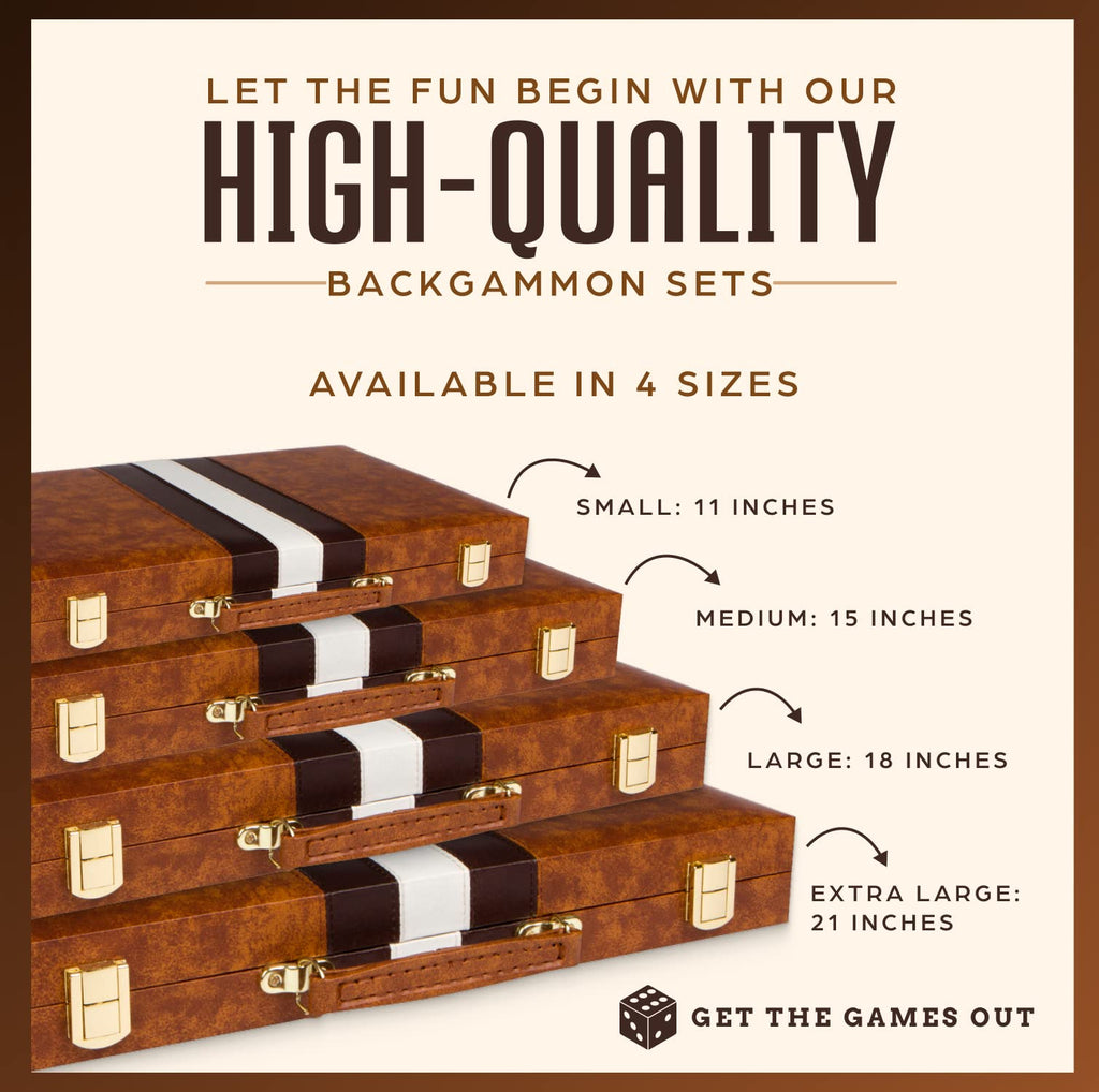 Get The Games Out Backgammon Set