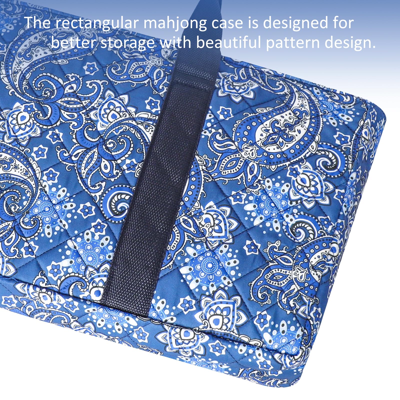 Gustaria American Mahjong Set — 166 Tiles with Carrying Bag