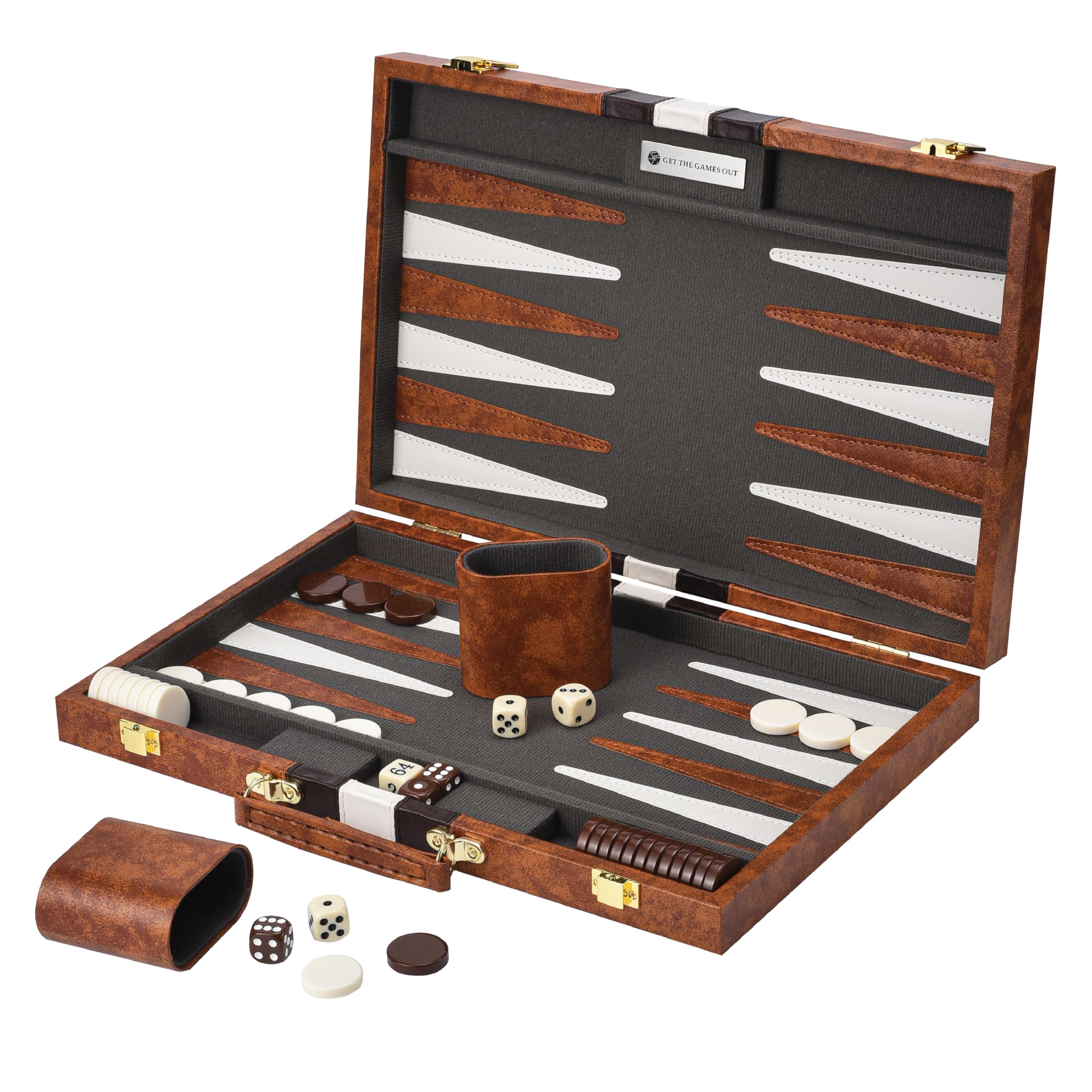 Get The Games Out Backgammon Set