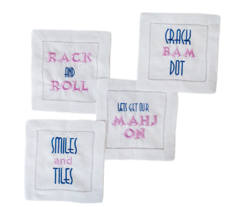 Mahjong Cocktail Napkins