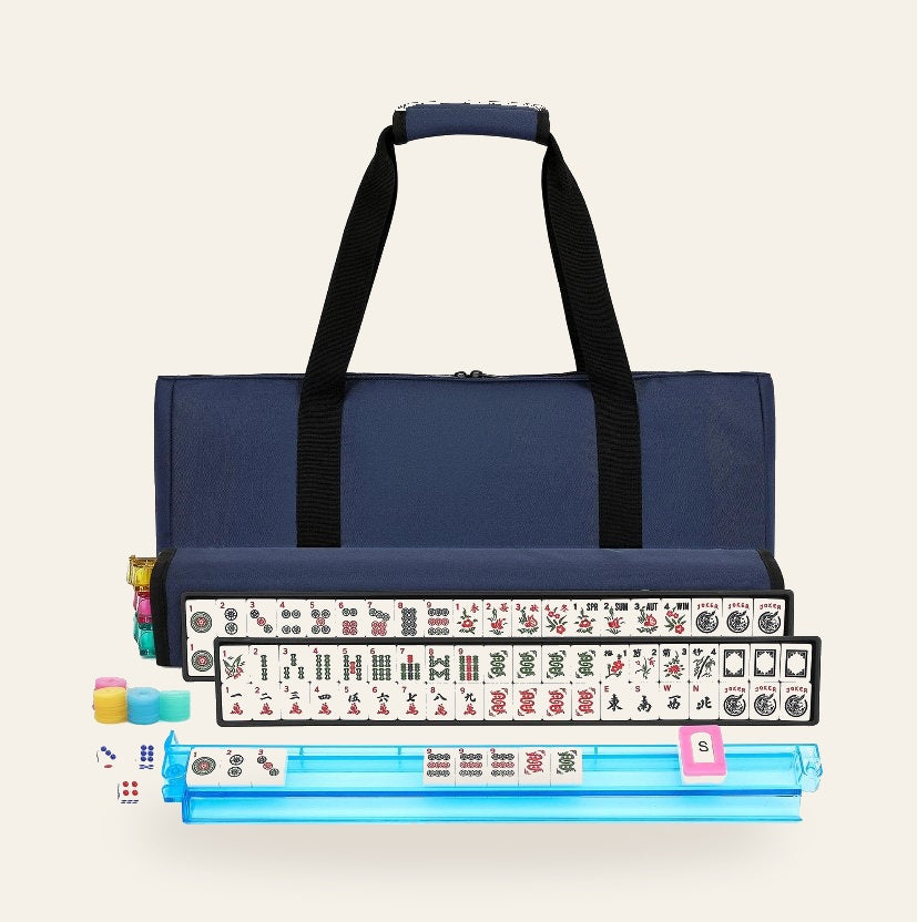 Marlifenny American Mahjong Set — 166 Tiles with Carrying Bag